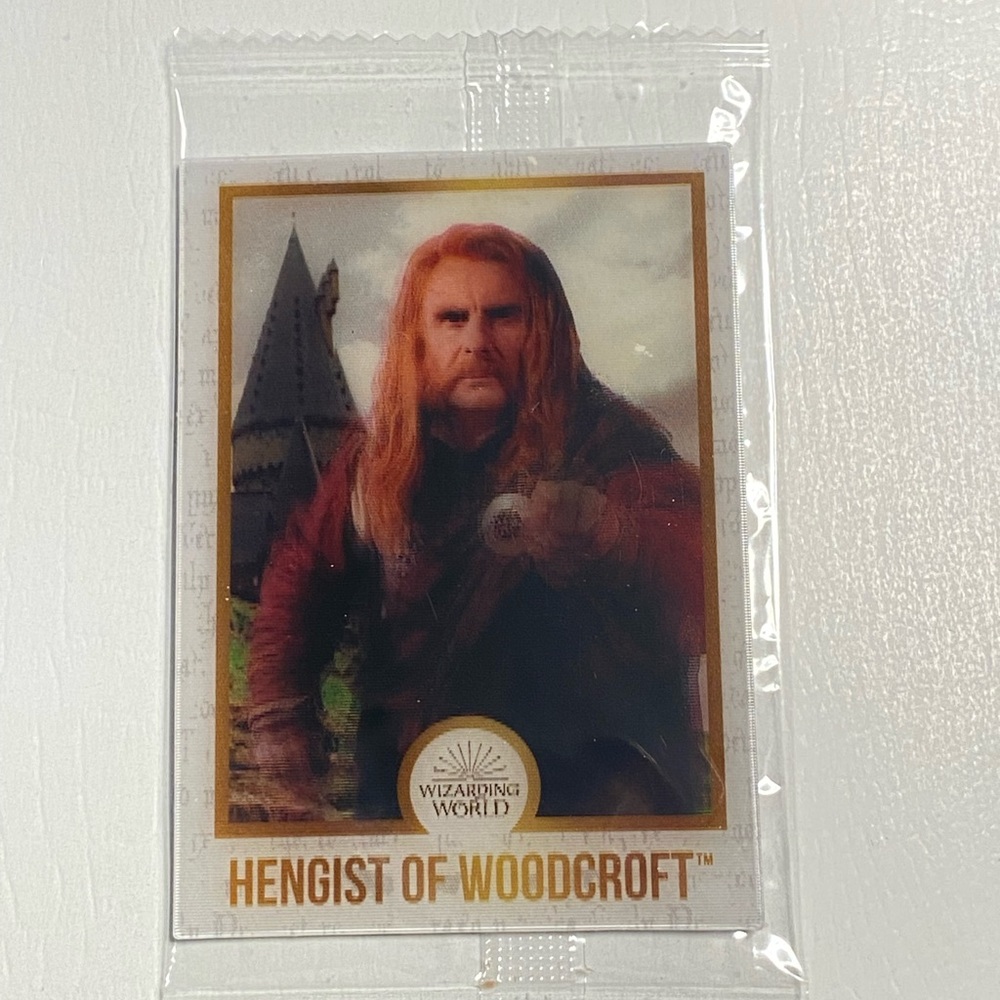 Hengist of Woodcroft- Chocolate Frog Card